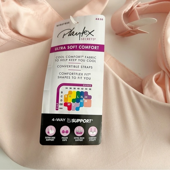 New Playtex Wireless Bra | Size 3XL - Picture 5 of 5